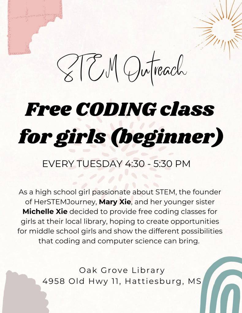 Stem Outreach Her Stem Journey